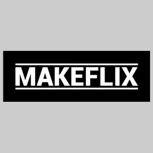 makeflix brand logo for makeflix.com