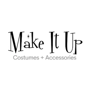 makeitupcostumes brand logo for makeitupcostumes.com