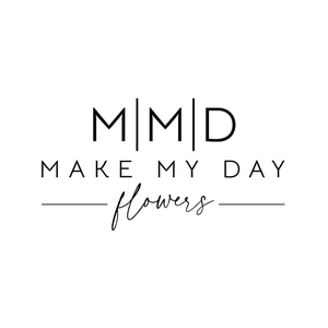 makemydayflowers brand logo for makemydayflowers.com