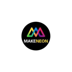 makeneon brand logo for makeneon.com