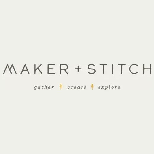 makerandstitch brand logo for makerandstitch.com