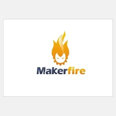 makerfire brand logo for makerfire.com