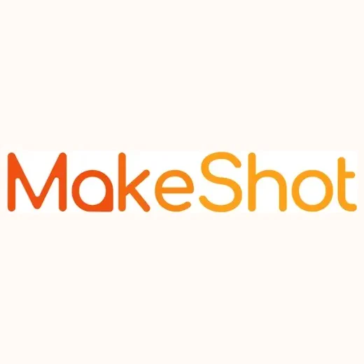 makeshot brand logo for makeshot.ai