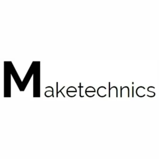 maketechnics brand logo for maketechnics.com