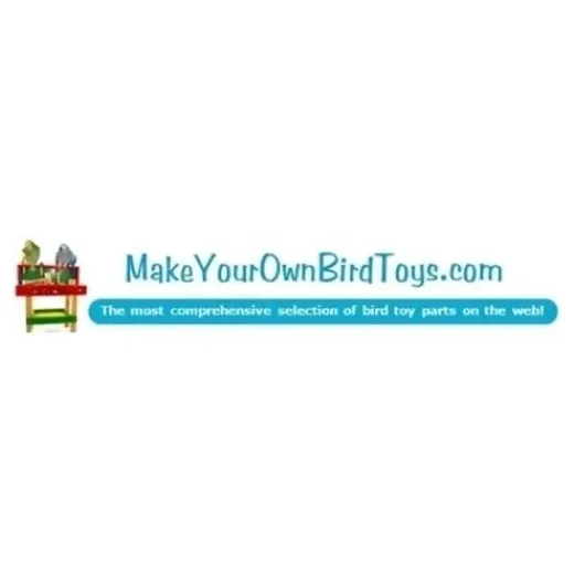 makeyourownbirdtoys brand logo for makeyourownbirdtoys.com