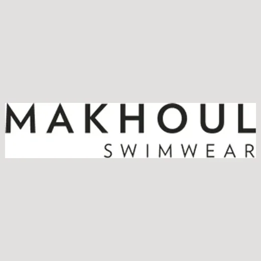 makhoulswimwear brand logo for makhoulswimwear.com