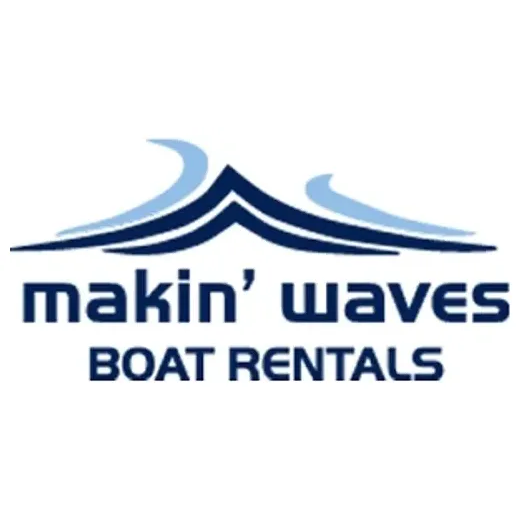makinwavesboatrental brand logo for makinwavesboatrental.com