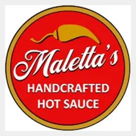 malettashotsauce brand logo for malettashotsauce.com