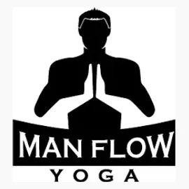 manflowyoga brand logo for manflowyoga.com