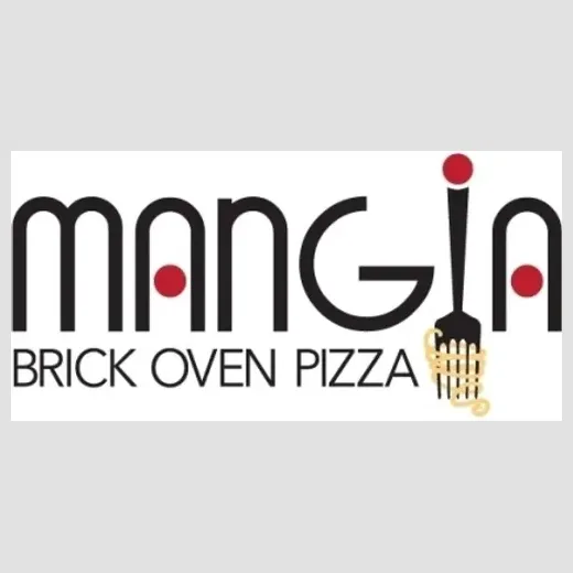 mangiabrickovenpizza brand logo for mangiabrickovenpizza.com