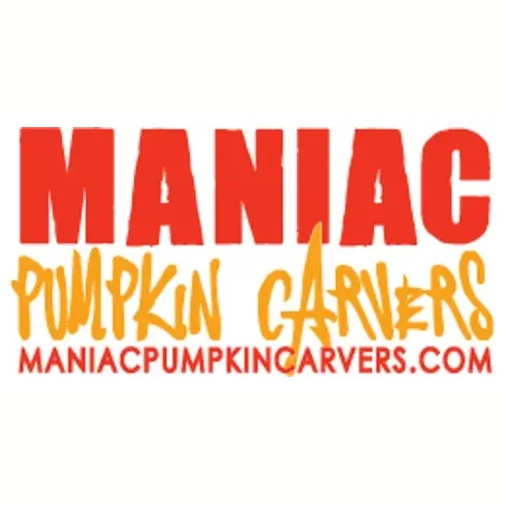 maniacpumpkincarvers brand logo for maniacpumpkincarvers.com