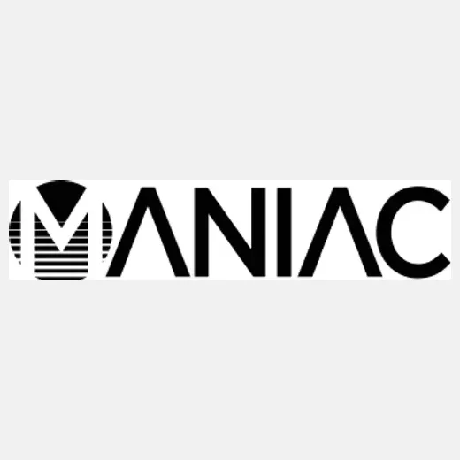 maniacvipcard brand logo for maniacvipcard.com