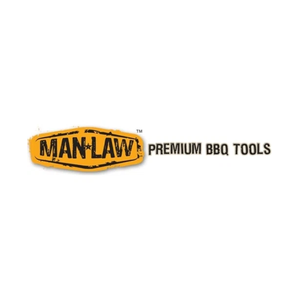 manlawbbq brand logo for manlawbbq.com