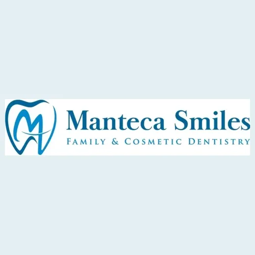 mantecafamilydentist brand logo for mantecafamilydentist.com