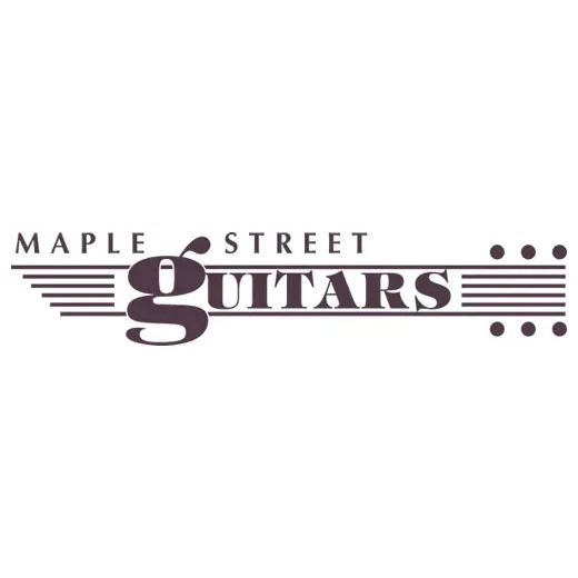 maplestreetguitars brand logo for maplestreetguitars.com