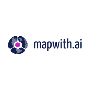 mapwith brand logo for mapwith.ai