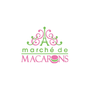 marchedemacarons brand logo for marchedemacarons.com