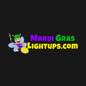 mardigraslightups brand logo for mardigraslightups.com