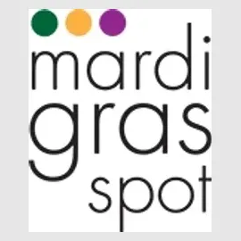 mardigrasspot brand logo for mardigrasspot.com