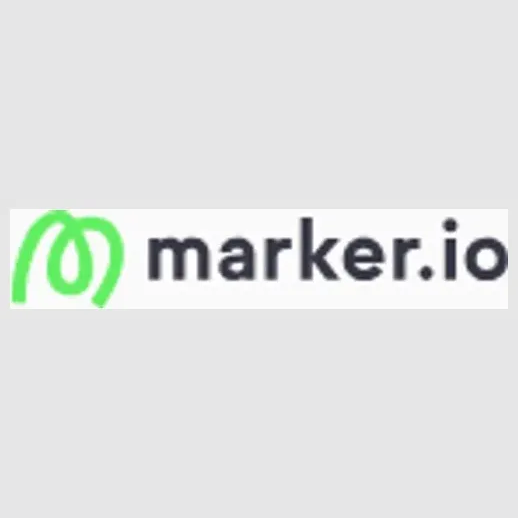 marker brand logo for marker.io