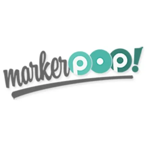 markerpop brand logo for markerpop.com