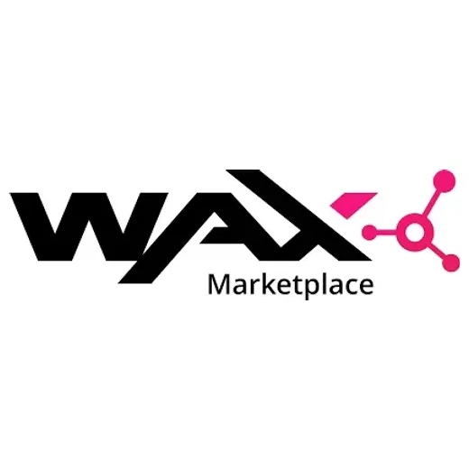 Wax brand logo for marketplace.wax.io