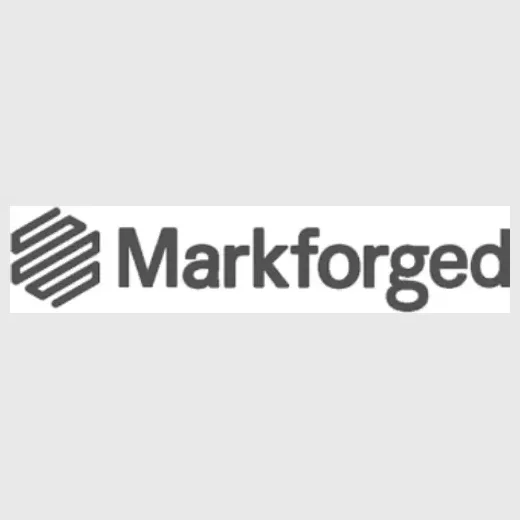 markforged brand logo for markforged.com