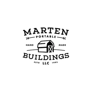 martenportablebuildings brand logo for martenportablebuildings.com