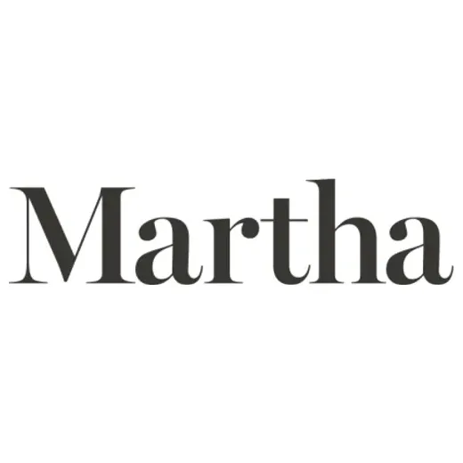 martha brand logo for martha.com
