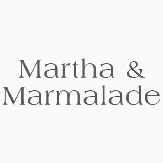 marthaandmarmalade brand logo for marthaandmarmalade.co.uk