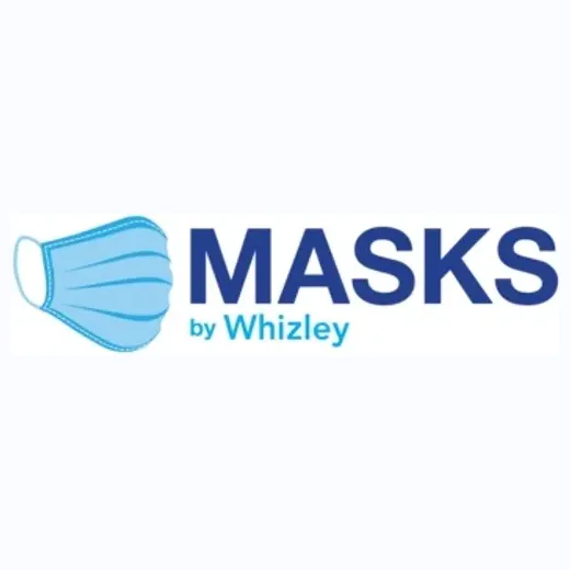 masksbywhizley brand logo for masksbywhizley.com