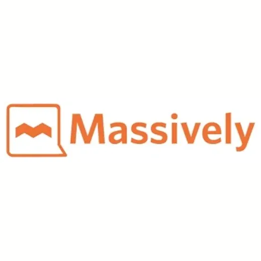 massively brand logo for massively.ai