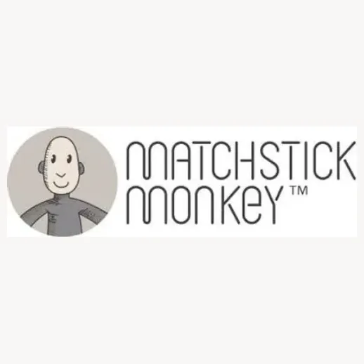 matchstickmonkey brand logo for matchstickmonkey.com