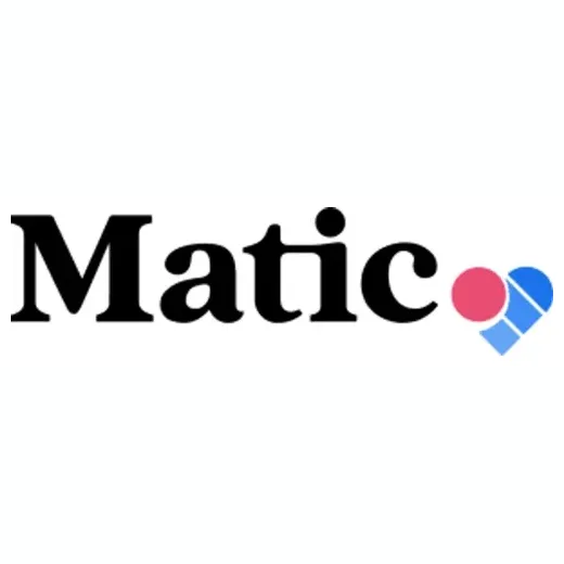matic brand logo for matic.com