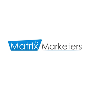 matrixmarketers brand logo for matrixmarketers.com
