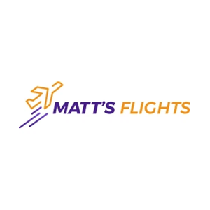 Matt's Flights brand logo for mattsflights.com