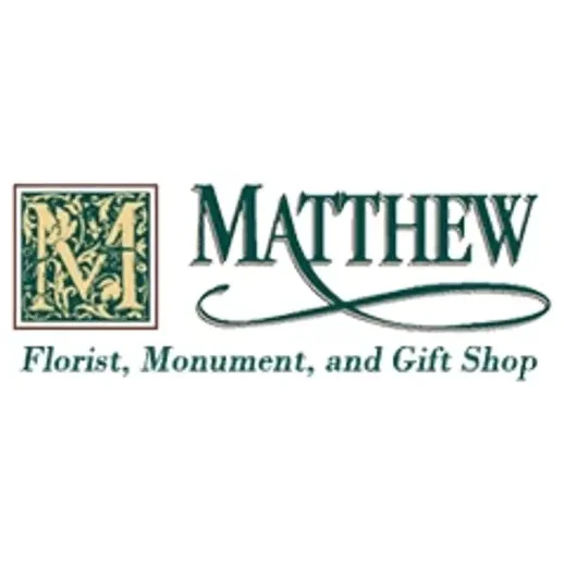 matthewfloristandmonuments brand logo for matthewfloristandmonuments.com
