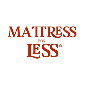 mattressforlesss brand logo for mattressforlesss.com