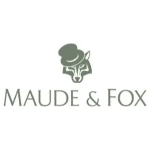 maudeandfox brand logo for maudeandfox.com
