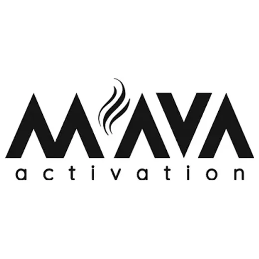 mavaactivationcoffee brand logo for mavaactivationcoffee.com