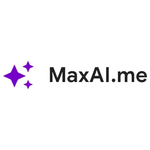 maxai brand logo for maxai.me