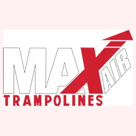 maxairtrampolines brand logo for maxairtrampolines.com