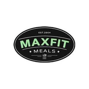 maxfitmeals brand logo for maxfitmeals.com