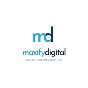 maxify brand logo for maxify.digital