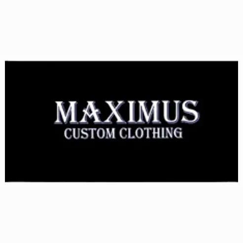 maximuscustomclothing brand logo for maximuscustomclothing.com