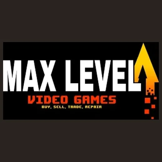 maxlevelvideogames brand logo for maxlevelvideogames.com