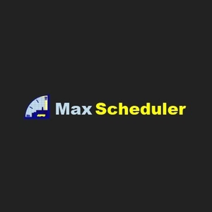 maxscheduler brand logo for maxscheduler.com