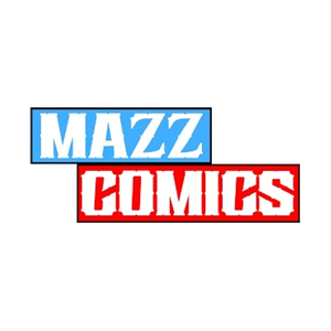 mazzcomics brand logo for mazzcomics.com