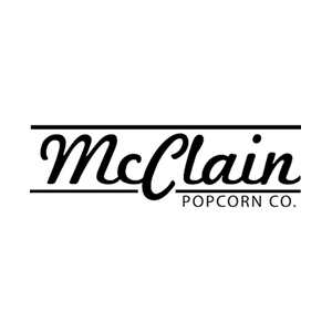 mcclainpopcorn brand logo for mcclainpopcorn.com