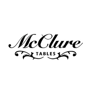 mccluretables brand logo for mccluretables.com